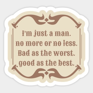 Country music Quotes // Waylon Jennings Sticker